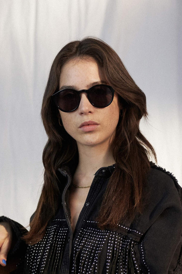 Barstow / Black Acetate & Grey Lens - Shade Files